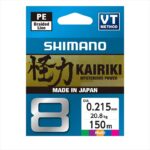 KAIRIKI BRAID 8 MULTI COLOR 150M  0,215mm